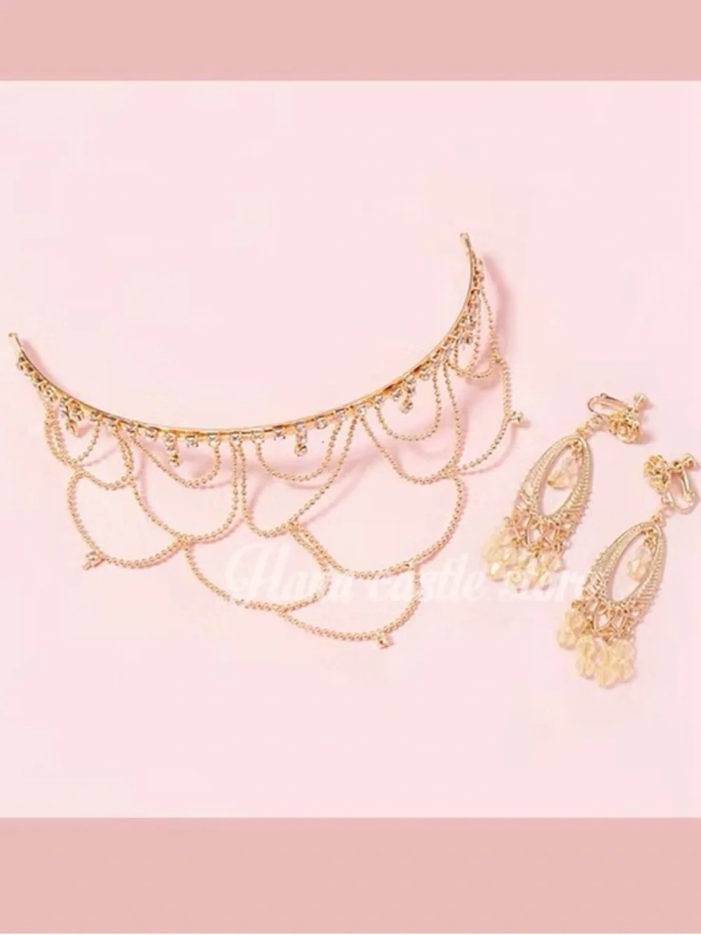 Disney Secret Honey Beauty And The Beast Belle Jewelry Earrings Hair Clip